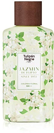 Tulipe noire Colonia jasmin égyptien, multicolore, floral, 500 millilitres