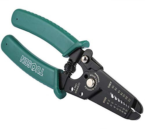 Riloer Professional crimping tool/Multi-Tool Wire Stripper Heavy Duty Multi-Purpose Electrical Wire Stripping Tool Best Tool For Professional Electrician