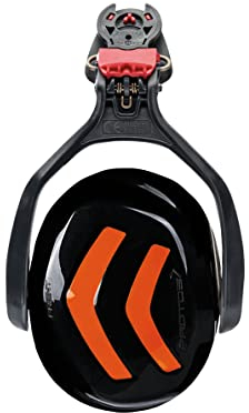 PROTOS® Gehörschutz Kapsel/Kapselgehörschutz E Schwarz/Neon Orange