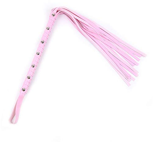 chenyesun Fouet Cravache d'équitation Fouet Cravache Équipement Fouet Flogger Fouet pour Les Sports D'équitation en Plein Air, L'entraînement à L'équitation Et Plus (Rose)
