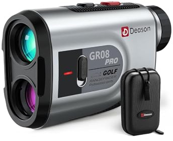Golf RangeFinder with Slope, Magnet 30000 clicks 1300 Yards 7X Magnification Golfing Range Finder Hunting, Flag Locking Vibration Laser Rechargeable Magnetic
