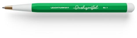LEUCHTTURM1917 372219 Drehgriffel Nr. 1, Gelpen with black ink, Spring Leaf