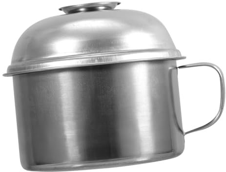 ABOOFAN Lunch Box Acciaio Inossidabile Con Doppio Scomparto e Coperchio Liner Ciotola Contenitore Bento Multiuso Per Adulti Scatola Pranzo Pratica Per Ufficio e Scuola Resistenti e Leggeri