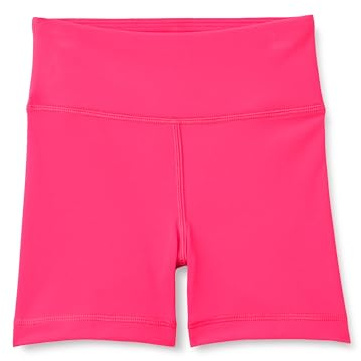 Amazon Essentials Girls' Athletic Bike Shorts Dance Volleyball Cycling Shorts
