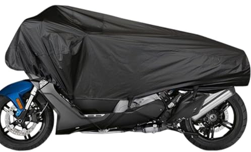 Housse de Moto Imperméable - Protection Extérieure Légère Demi-Housse Anti-Poussière - Protection Anti-Pluie, Poussière et UV pour Véhicules Électriques - Toutes Saisons Utilisation Polyvalente