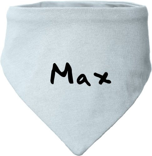Baby Halstuch (Hellblau) - mit Babyname