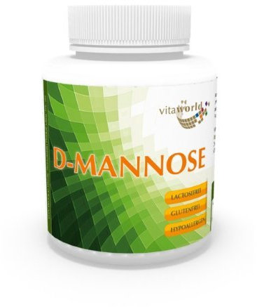 Vita World 3 Pack D-Mannose Powder 300g D Mannose Made in Germany