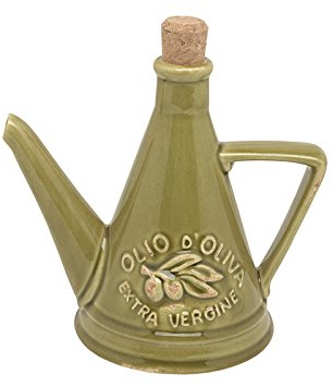 VIRGINIA CASA Conical - 45cl Cruet Verde Ceramic