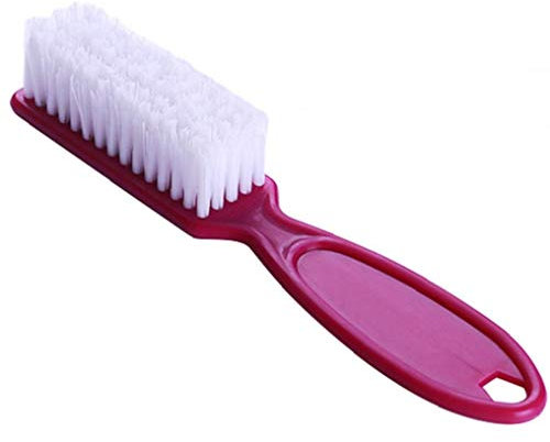 1 Pc Fichier Nettoyage En Plastique Dur Scrub Brosse À Ongles Manucure Depoussierant Accessoires Nail Art Outil Couleurs Au Hasard