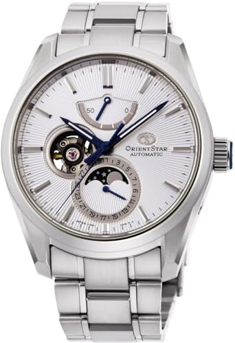 Orient Analoge Armbanduhr MID-34832, Silber, Armband