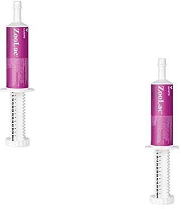 Livisto Zoolac Propasta | Pack doble | 2 x 60 ml | Pienso complementario para perros, gatos y pequeños animales de compañía | Pasta para ayudar a la microflora intestinal en la diarrea