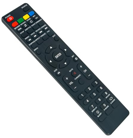 AKTV5537S Telecomando di ricambio -VINABTY-fit per telecomando Akai Smart LED HDTV AKTV5537S AKTV5836S TVND39S3100S-SMART ND50KS4100S AKTV6536S