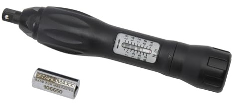 Stahlmaxx Drehmomentschrauber 0.4-2 Nm 1/4 Zoll für Kettenspanner | für BMW, Mini, KFZ Drehmomentschlüssel Drehmoment Schraubendreher