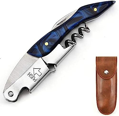 Sacacorchos para camareros profesionales, abridor de vino multifuncional, llave de vino, mango de resina para cocina, restaurante, bares, cerveza abierta