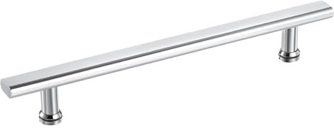 QUARKZMAN Poignée De Porte De Douche Inox 304 Poignée de Porte en Argent | Barre De Serviette De Traction De Porte En Verre De Douche, 300 mm de Centre De Trou, Poignée De Porte