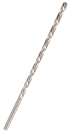 lvifloae Bohrer für Metall, 6 mm, extra lang, 200 mm Spiralbohrer, Titanbohrer, gerader Schaft, Schneckenbohrer, HSS-Bohrer, kleiner Bohrersatz, Schlagmetallbohrersatz