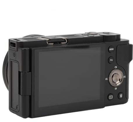 Appareil Photo Numérique, 5K 30FPS/4K 60FPS 64MP Appareil Photo Numérique Point and Shoot avec écran Tactile Rabattable de 3,2 Pouces, Mise au Point Automatique, Appareil Photo
