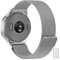 TOPsic Cinturino per Garmin Venu 3S, 18mm, Acciaio Inossidabile, Mesh, Argento, Unisex