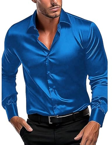 Camicia Uomo No Stiro Camicia Elegante Botton Down Classica Tinta Unita Camicie Manica Lunga Cotone Coreana Traspirante Bluse Estiva Bianca Casual Camicia Da Lavoro Da Cerimonia Per Le Vacanze