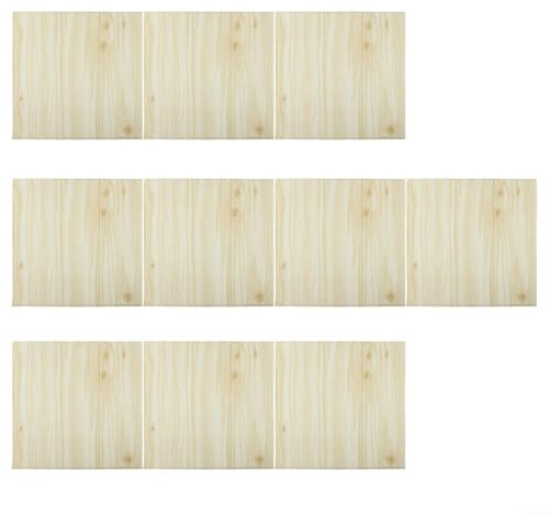 Piastrelle autoadesive 3D con mattoni di pietra, pannelli in schiuma morbida, decorazione per la casa, cucina, camera da letto, soggiorno, 10 pezzi, 350 x 350 mm (B)