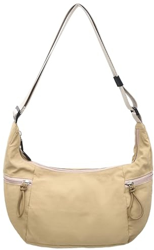 HAUMAUH Borsa Tracolla Donna Leggera | Mezzaluna Borse A Borsello Marsupio | Viaggi Palestra Shopping E Giorno