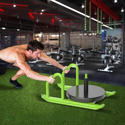 Kipika Slitta per pesi, slitta da allenamento, slitta per allenamento della forza fitness, slitta per esercizi atletici, miglioramento della velocità, facilmente attraverso gli ostacoli, adatta per