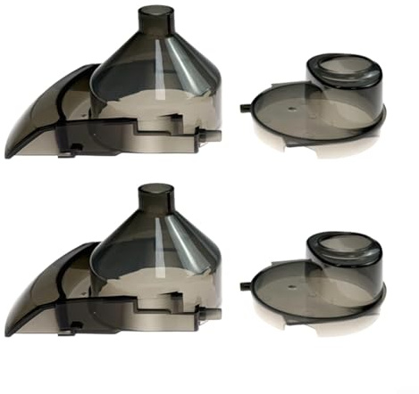 2 stycken tratt för Baby Brezza mjölkpulverdispenser, reservdel av PP för enkel installation och förbättrad hygien hos mjölkberedare