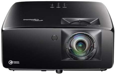 Optoma Photon Beam PK53ST LampFree - Proyector 4K UHD, 500.000:1, Contraste, 3800 lúmenes, aplicación Smart Control