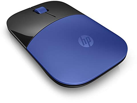 HP Z3700 RF Wireless Optical 1200DPI BLACK, BLUE Ambidextrous – Mouse (Wireless RF, Office, Pressed Buttons, Wheel, Optical, PC/Laptop)