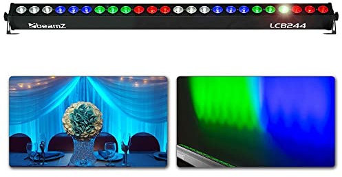 BeamZ 150.551 estroboscopio y luz disco Proyector láser para discoteca Negro - Accesorio de discoteca (Proyector láser para discoteca, Negro, LED, LED, 24 lámpara(s), 4 W)