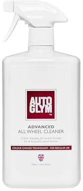 Autoglym Advanced All Wheel Cleaner,1L – Colour Change Technology Reacts With Brake Dust,pH Neutral Car Wheel Cleaner Spray and Alloy Wheel Cleaner Safe For All Wheel Types, Pink