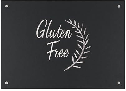 Bi-Office, Pizarra Cuadrada Sin Marco, A1, Pizarra para Tiza, Esquinas Cuadradas Sin Marco