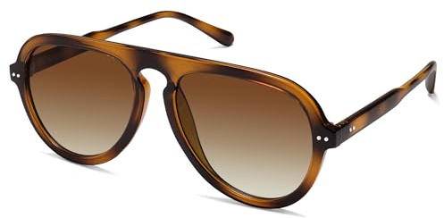 SOJOS Occhiali da sole da pilota retrò donna uomo vintage plastica moda UV400 protezione occhiali da sole SJ2255
