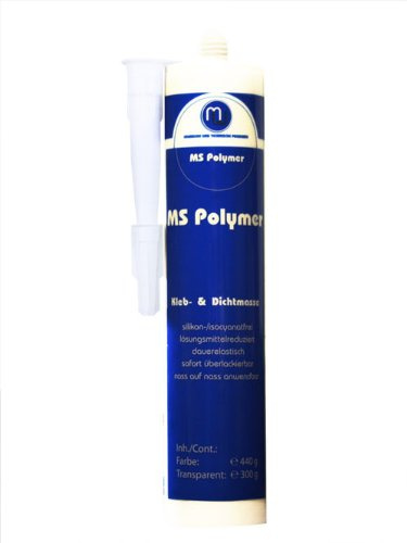 Kleb & Dicht Karosseriedichtmasse MS Polymer transparent 290ml MW