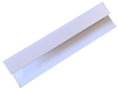 DBS White 5mm End Cap White Trim 2.6m Wall Cladding Ceiling Bathroom Panels PVC
