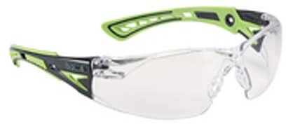 Bollé RUSHPPSIG Rush Plus Goggles, Black/Green