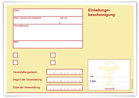 Einladungskarten Erwachsene jeder Anlass Geburtstag 12 Stück Karten - Krankschreibung