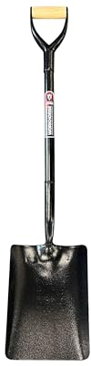 Spear & Jackson 2000WORK Workhorse No.2 Taper Mouth Tubular Shovel, Black