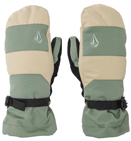 Volcom Womens V.Snow Over Snowboard Ski Mitt, Lichen Green S5, Medium
