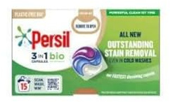 Persil 3 in 1 Washing Capsules Bio 15 washes
