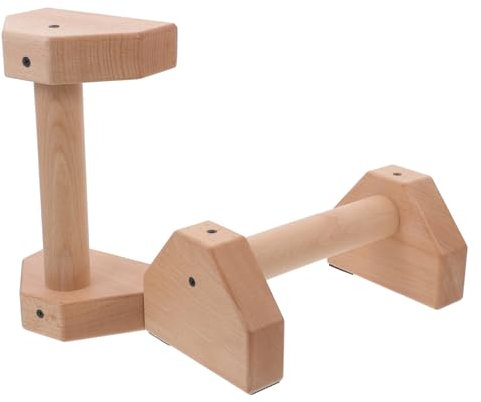 MOBUTOFU Liegestützgriffe Aus Buche 25cm Rutschfestes Holz Liegestützständer Für Männer Fitness Training Drinnen Und Draußen