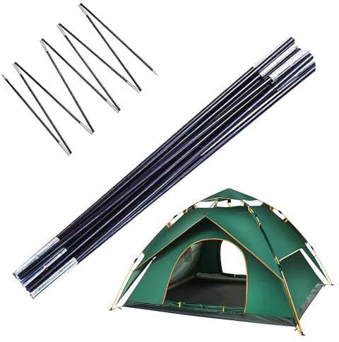 Zeltstangenersatz - 55 Cm Camping Zeltstangen Stange | Metallzeltzelte Stange Austausch Für Wandercamping | Tragbare Und Flexible Verstellbare Campingausrüstung Für Die Jagd -Abenteuer Im Freien Im Fr