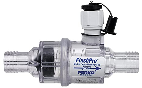 Perko 0456DP7 Flush Pro Engine Flushing and Winterizing Valve, 1 1/4