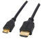 World of Data 2m HDMI to Mini HDMI Cable - ULTRA HD (4K Resolution) - 1080p - Full HD - v1.4 - Audio & Video - Ideal for HD Camcorders - 24k Gold Plated - OFC