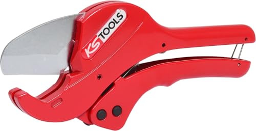 KS Tools - 222.0005 - Cisaille pour tubes plastiques à retour de lame automatique - Ø0-42 mm -