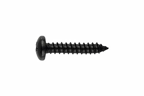 Index TZN814825 - Tornillo rosca chapa DIN 7981 phillips zincado negro 4,8 x 25