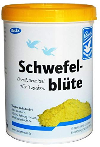 Backs Schwefelblüte, 600 g, für eine Häutung