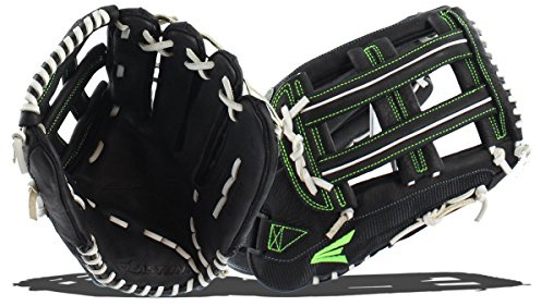 Easton Salvo - Guante de Pelota de Softball, Hombre, Color Black/Optic, tamaño 35,66 cm