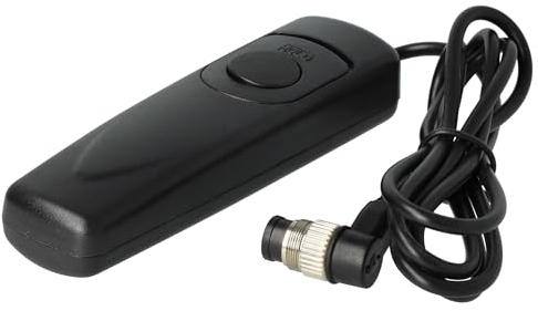 vhbw Wired Remote Control Shutter Release compatible with Nikon D300s, D3X, D4, D700, D800, D800E, F100, F5, F6, F90 Digital Cameras