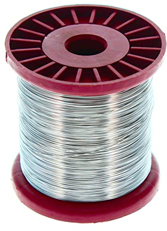 Edelstahldraht Wabendraht 1kg Durchmesser 0,5mm zum Drahten von Bienenrahmen